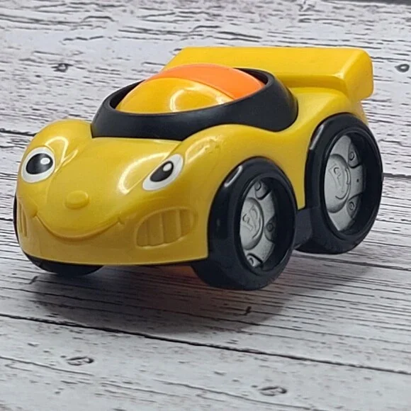 Fisher Price Lil Zoomers Spinnin' Speedway Yellow Rolling Race Car Replacement