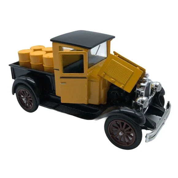 New Ray 1928 '28 Chevrolet Chevy 1/2 Ton Pick Up Truck Yellow Die Cast 1/32