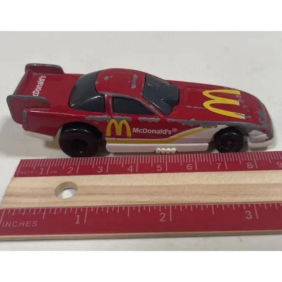 Vintage‎ 90s Hot Wheels McDonald's Ford Probe Funny Car Collectible Diecast Car