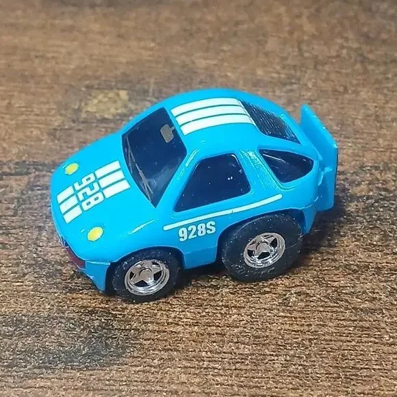 Miniature Tonka Turbo Tricksters Blue Pull Back Car