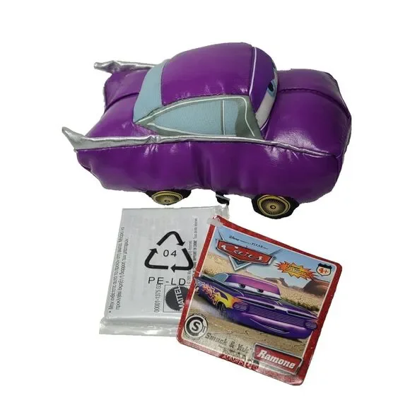 Vintage Disney Pixar Cars RAMONE Smack Yak Plush Stuffed Toy 6