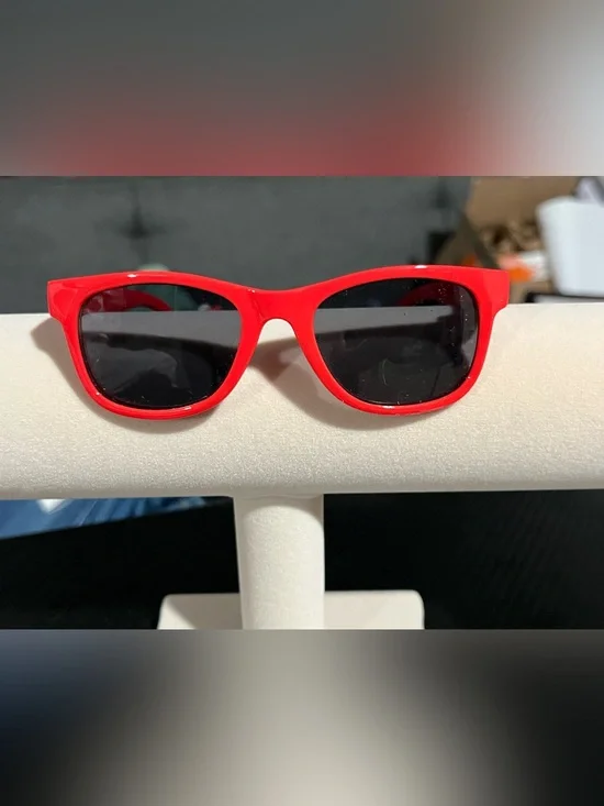 Red Nacuwa Baby Sunglasses with case