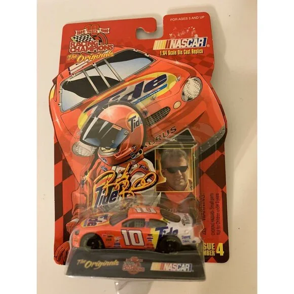 1999 Racing Champions 1:64 #10 Ricky Rudd‎ Tide Nascar The Originals Issue 4