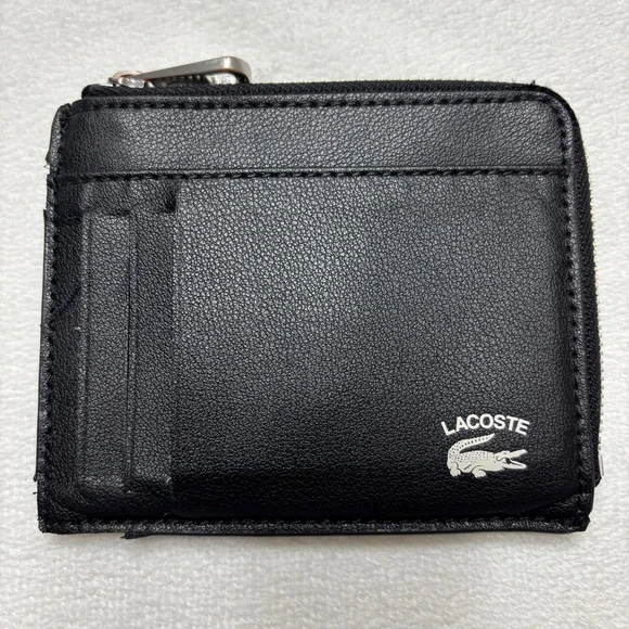 Lacoste FG Sportswear Men’s Card Holder with Zipper Compartment