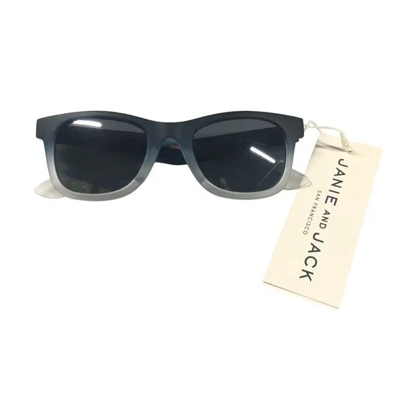 Janie and Jack Sunglasses Ombre Black Gray Frames 2-4 Years