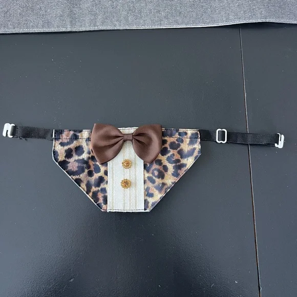 Dog Leopard Faux Tux