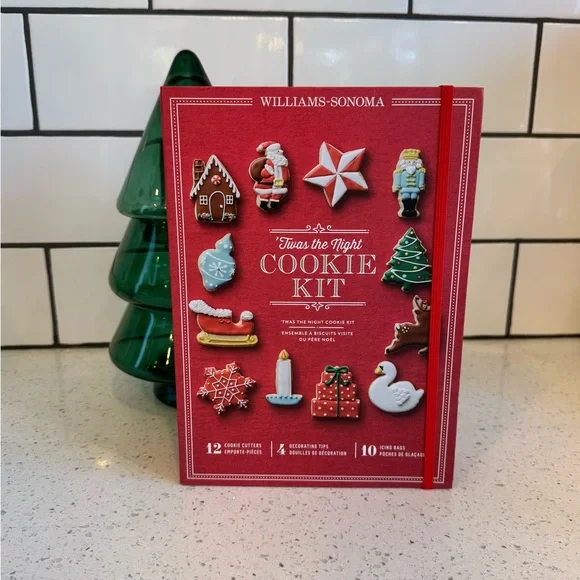 🎄 Williams Sonoma ’Twas the Night Before Christmas Cookie Cutter Set NIB
