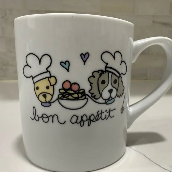 Williams Sonoma White Mug with No Kid Hungry Logo
