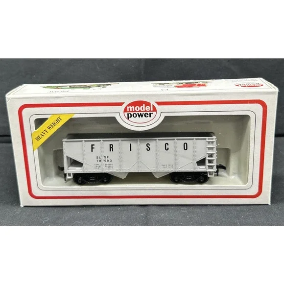 HO Scale Model Power Frisco Open Hopper Car 36' 2 Bay Open Hopper