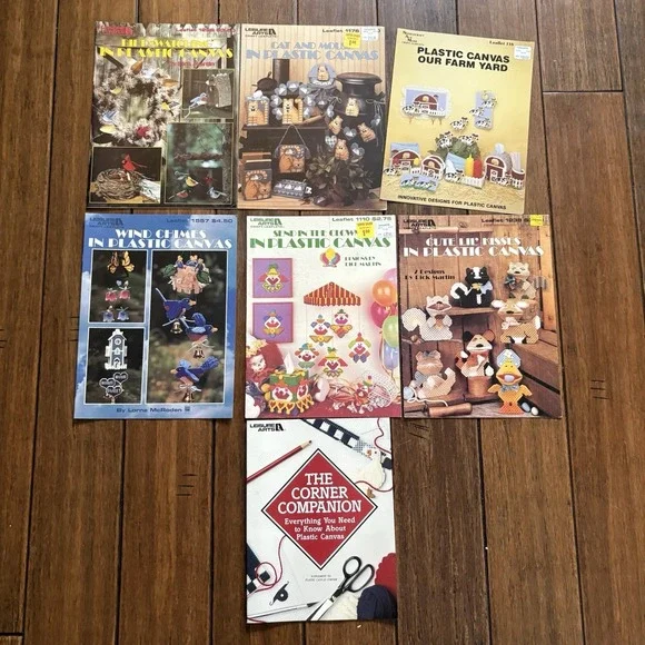 Mixed Lot Of 6 Plastic Canvas Leaflets Plus Everything You Need To Know Canvas