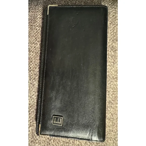 Dunhill Vintage Leather Long Wallet