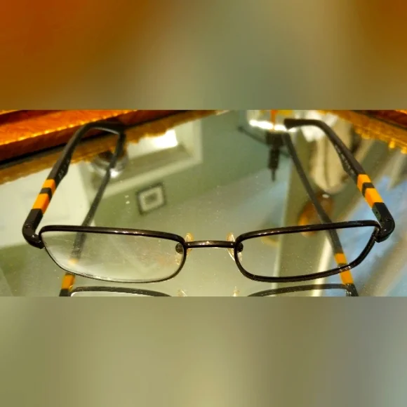 Ray Ban Kids unisex Frames black/ yellow