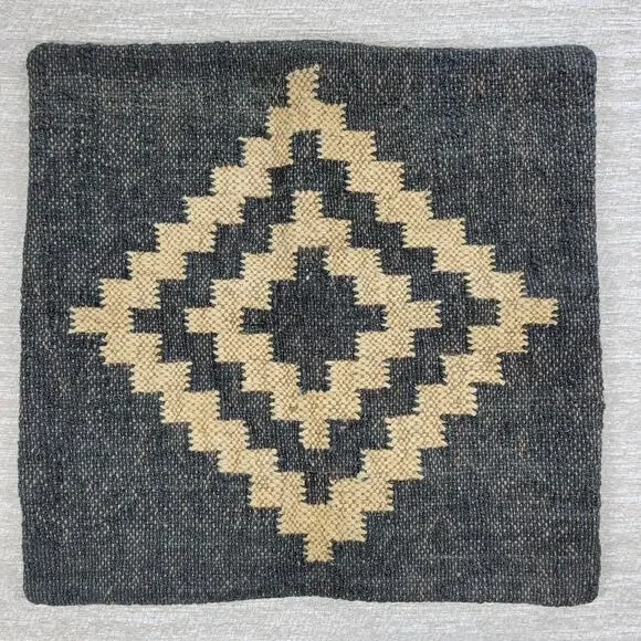 Vintage Raw Wool Pillow Cover 17