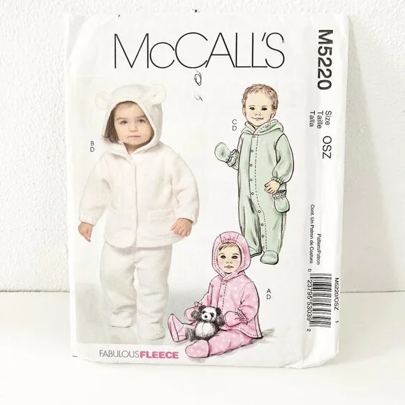 McCall's Sewing Pattern M5220