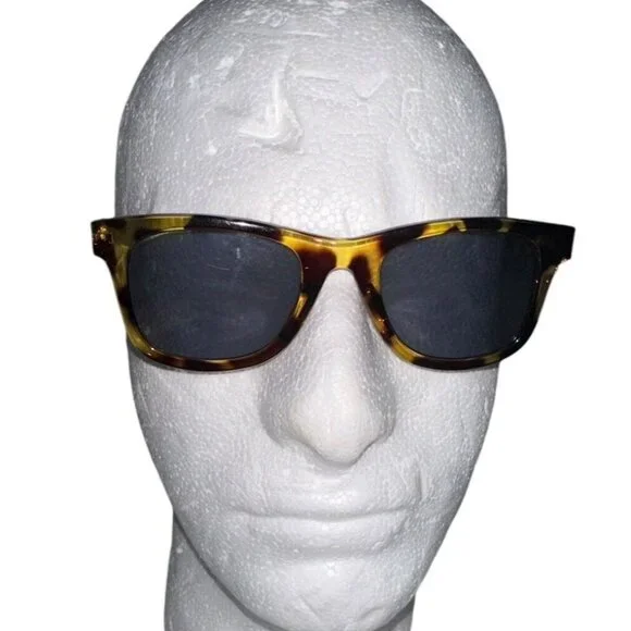 Janie And Jack Kids Tortoise Sunglasses Round Aviator Plastic Brown Tan