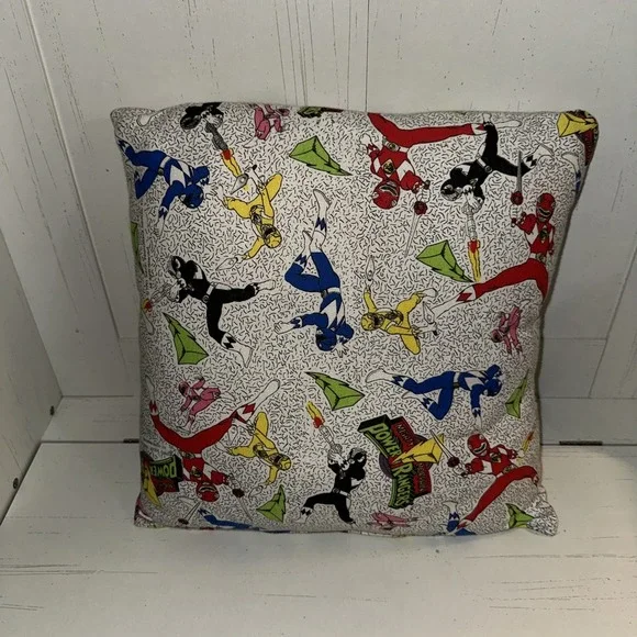 Mighty Morphin Power Rangers‎ Square Pillow 15