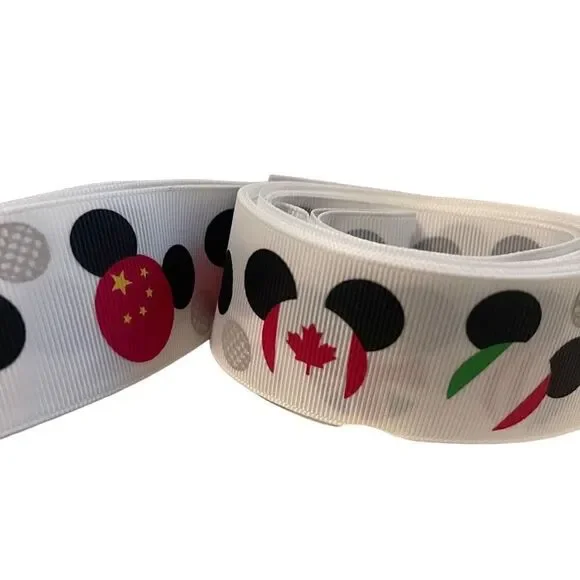 Grosgrain Ribbon 1.5” 5 yards yds 5/$20 NEW bows bow making shipping printed