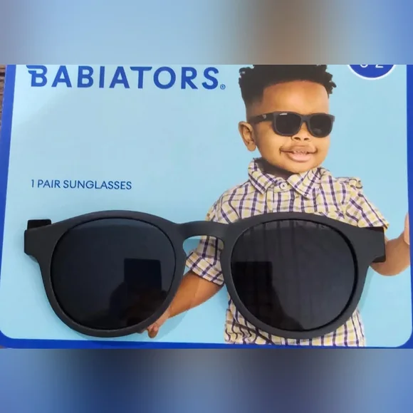 New Babiators Black Sunglasses kids