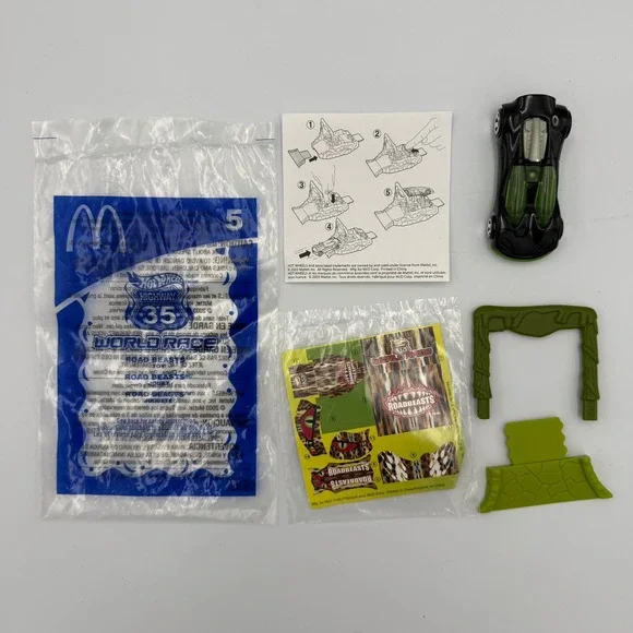 Hot Wheels Highway 35 World Race McDonald's Happy Meal‎ #5 Missing Piece