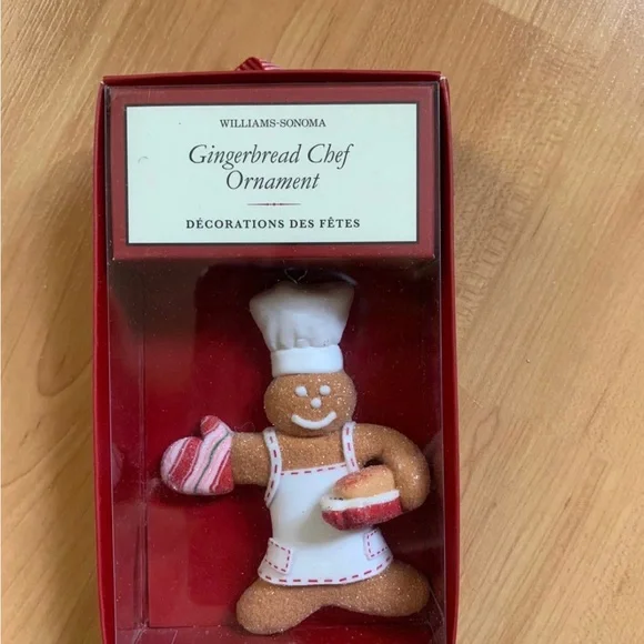 Williams-Sonoma 2012 Gingerbread Chef Ornament