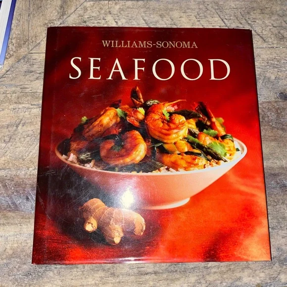 Williams Sonoma Orange and Black Hardcover Book