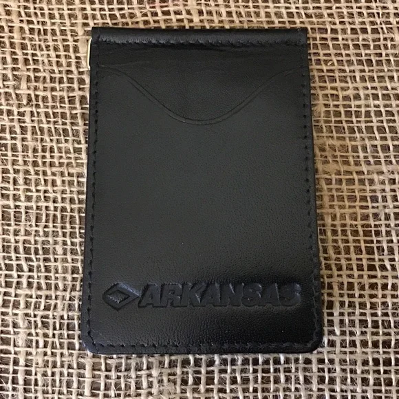 🌿 Slim folding wallet Arkansas logo