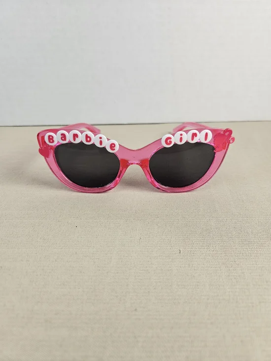Mattel Pink 'Barbie Girl' Novelty Kids Sunglasses