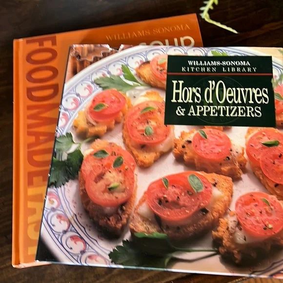 2 for 1 - WILLIAMS SONOMA Cookbooks - Like New