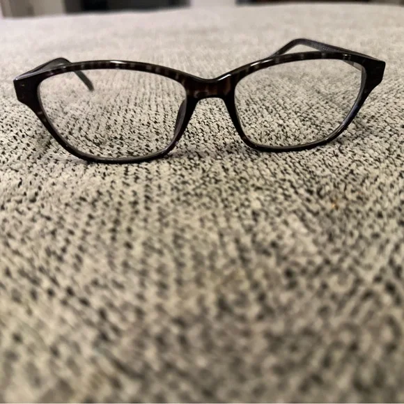 Genevieve Paris Design kids teal tortoise prescription eyeglasses.