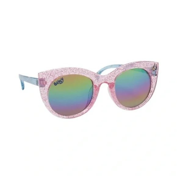 Bluey Kids Cateye Sunglasses - Pink Glitter