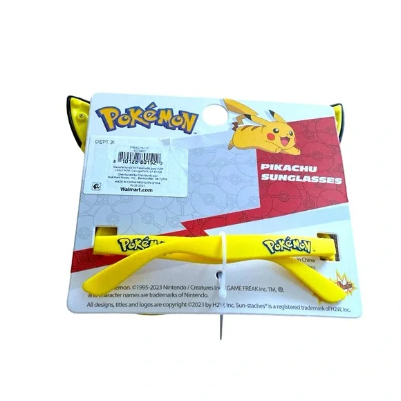 Pokémon Pikachu 100% UV Protection Sunglasses