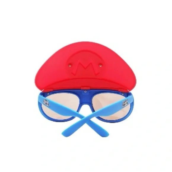 Nintendo Super Mario Red Cap Blue Sunglasses