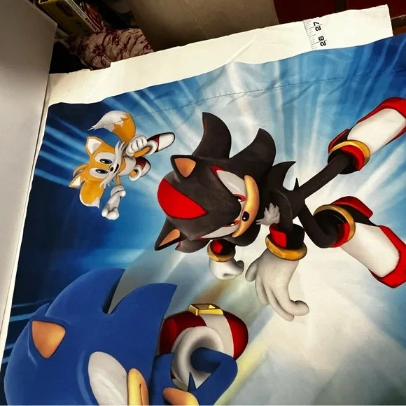 Sonic and Friends pillow case one only