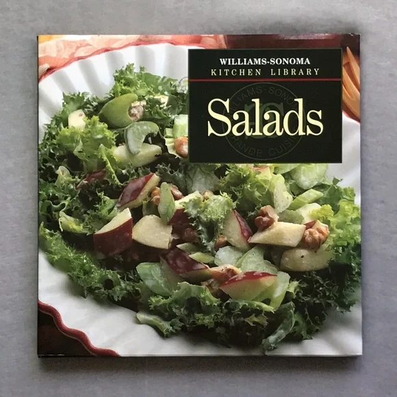 Williams-Sonoma Kitchen Library Salads Hardcover Cookbook Book