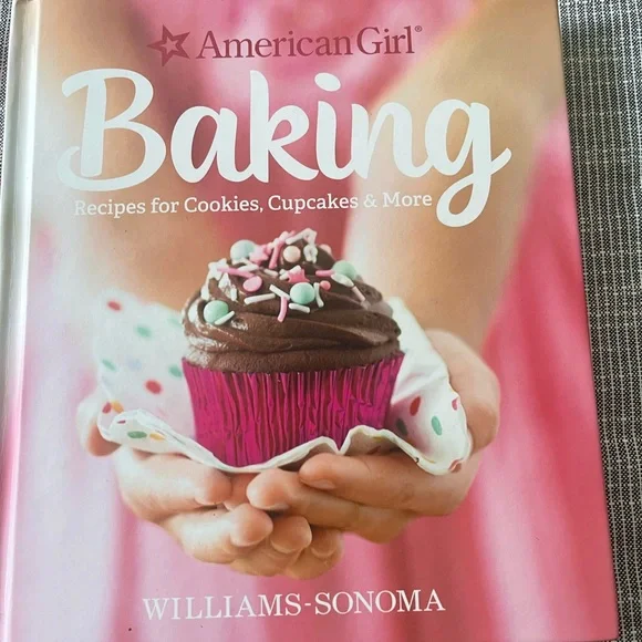 Williams Sonoma American Girl Baking Cookbook - Pink and Brown