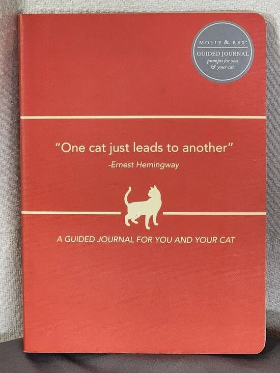 Molly & Rex A Guided Journal for You and Your Cat 208pg Softcover Daily Journal