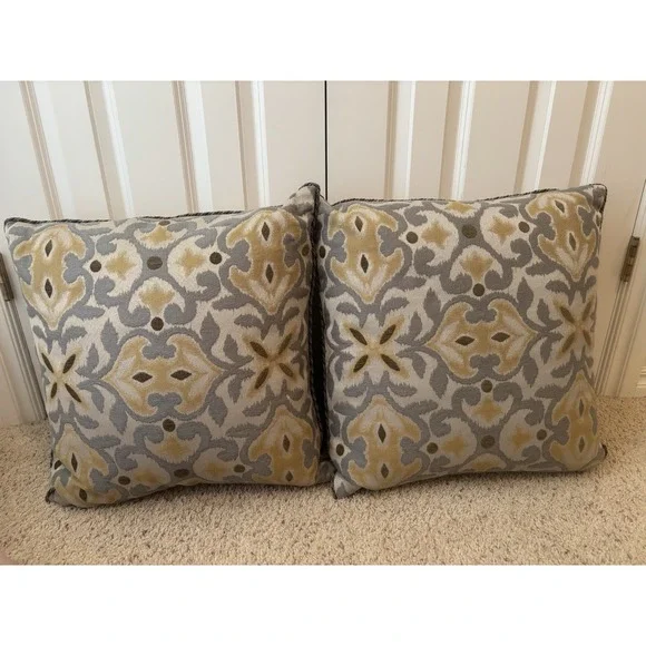 Dransfield & Ross Ikat Throw Pillow Covers 24