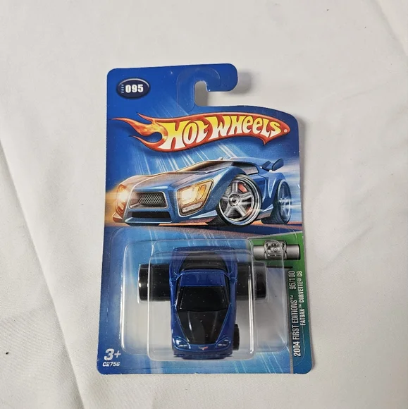 Hot Wheels 2004‎ First Editions 95/100 Fatbax 2005 Corvette Original Packaging