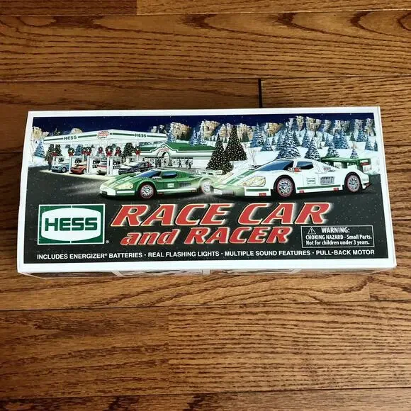 2009 Hess Race Car and Racer set Collector’s Toy NWT