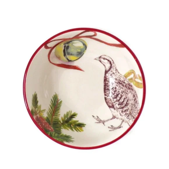 Williams Sonoma Christmas Carols Soup/Cereal/Bowl 6.75