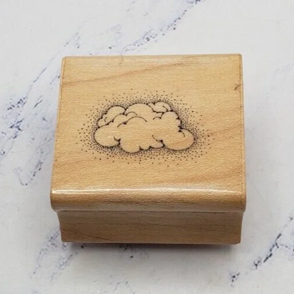 Little Rain Cloud Hero Arts Wood Mounted Rubber Stamp