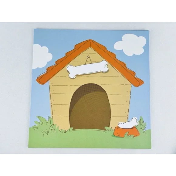 Sandy Lion Scrapbooking Paper - Dog House 2004‎ Vintage 32 12x12 Sheets - Craft