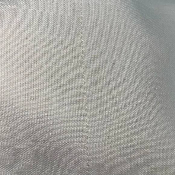 Williams Sonoma 100% Linen Ivory Euro Pillow Sham.