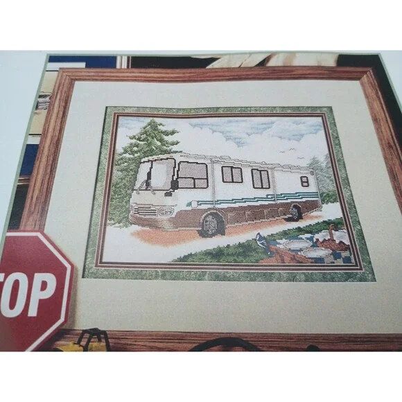 Stoney Creek Counted Cross Stitch Complete Kit Hardly Working (RV) Blue Jay