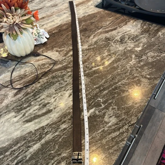 Casa Lopez (Buenos Aires) reversible Leather Belt (has wear)