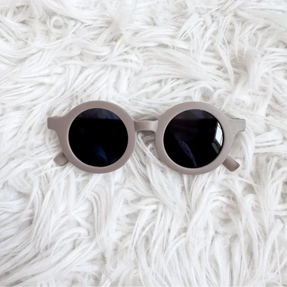 NWT Neutral Round Baby Toddler Sunglasses