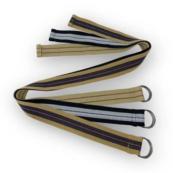 Tactical Military Heavy Duty Riggers Uniform Belt Lot of 3 Striped