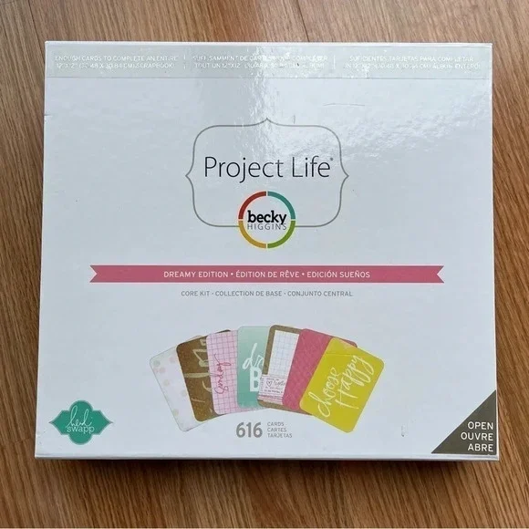 Becky Higgins Project Life Scrapbooking Core Kit Dreamy Edition 616 Cards NIB