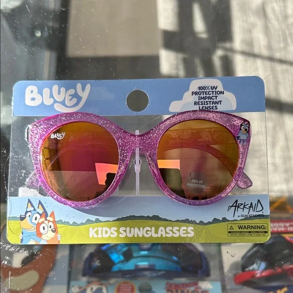 Lucy Kids Sunglasses - Purple Sparkle