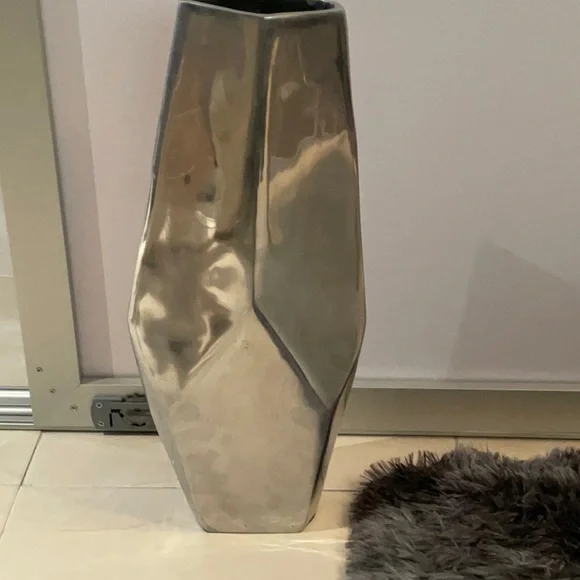 Z Gallerie silver vase